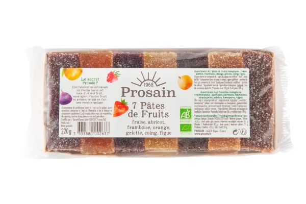 Pâtes De Fruits bio