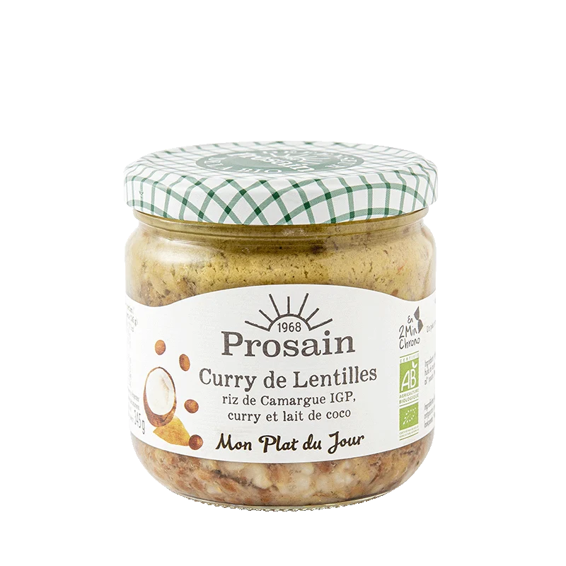 Curry de Lentilles Bio
