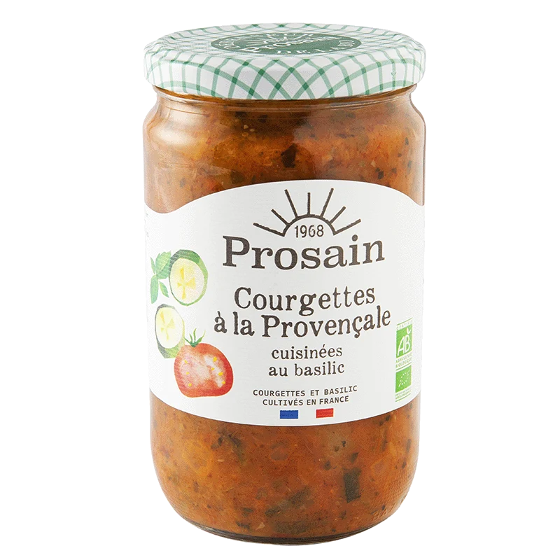 Courgettes à la Provençale Bio