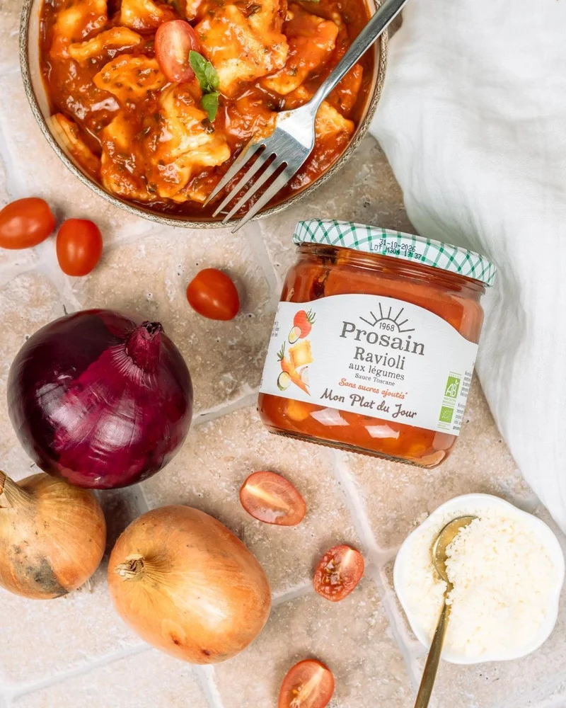 Ravioli aux Légumes Bio