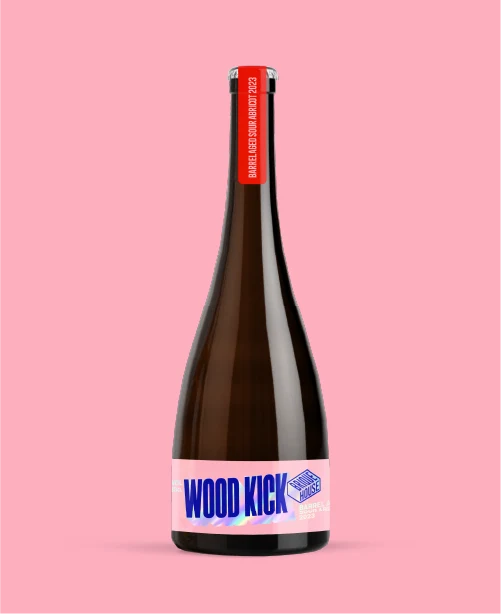 WOOD KICK Barrel Aged Sour Abricot - 33cl