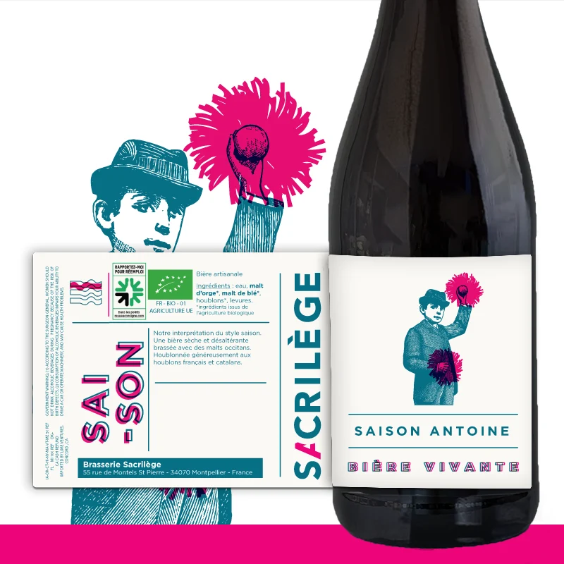 Saison Antoine - Saison - 5% vol