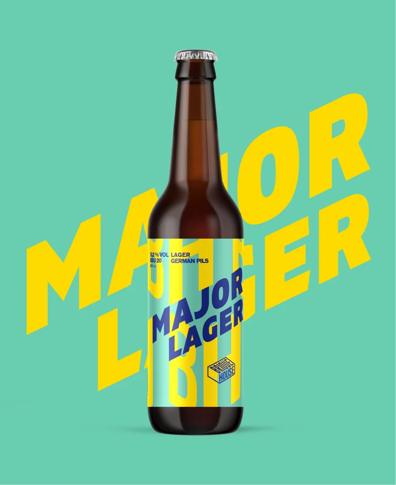 MAJOR LAGER - 33cl