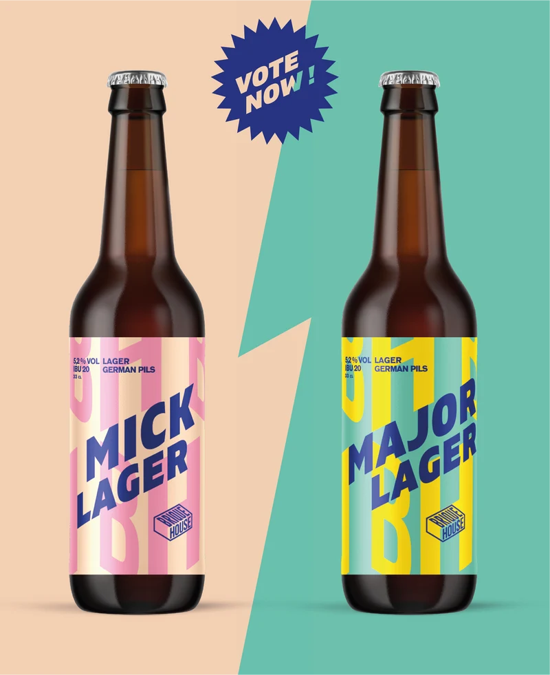 Mick Lager VS Major Lager - 33cl
