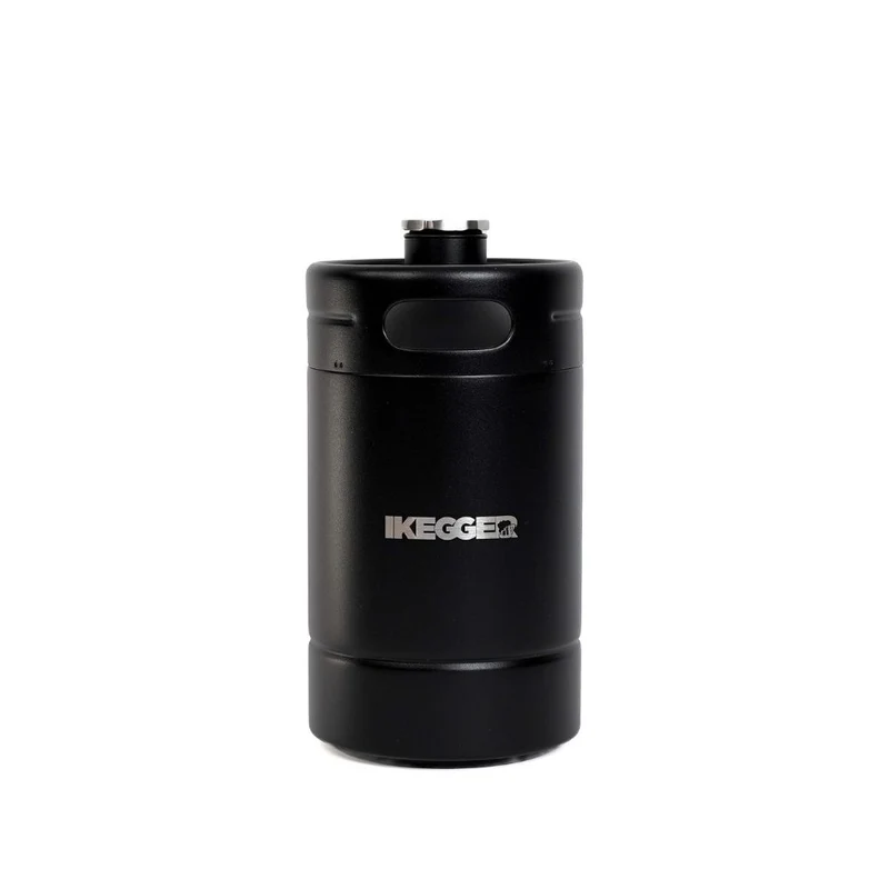 iKegger Insulated Mini Keg | Black - 2L, 4L & 5L