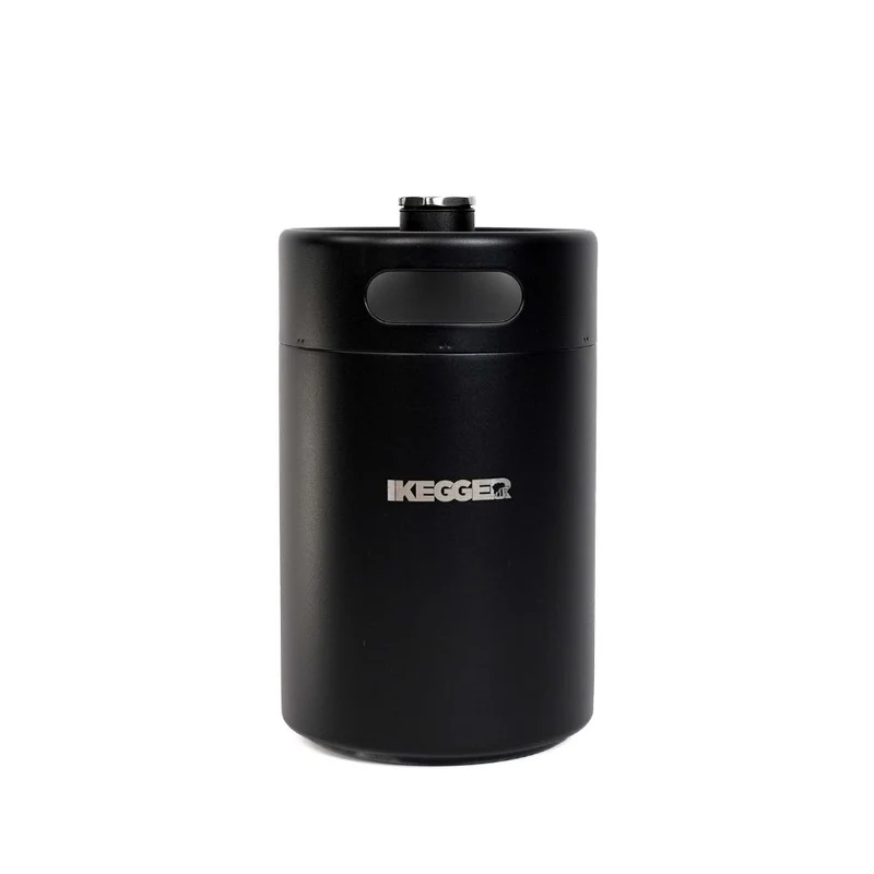 iKegger Insulated Mini Keg | Black - 2L, 4L & 5L