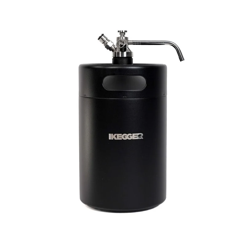 iKegger Insulated Mini Keg | Black - 2L, 4L & 5L