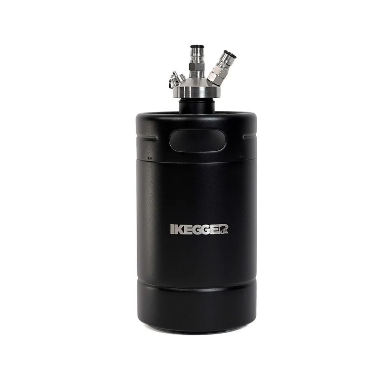 iKegger Insulated Mini Keg | Black - 2L, 4L & 5L