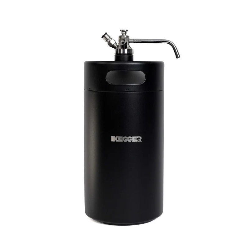 iKegger Insulated Mini Keg | Black - 2L, 4L & 5L