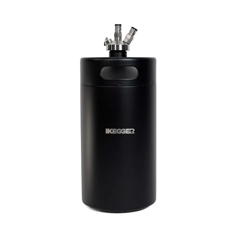 iKegger Insulated Mini Keg | Black - 2L, 4L & 5L