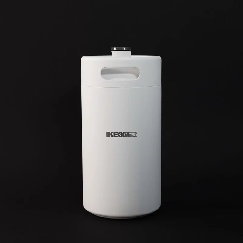 iKegger Insulated Mini Keg | White - 2L & 5L