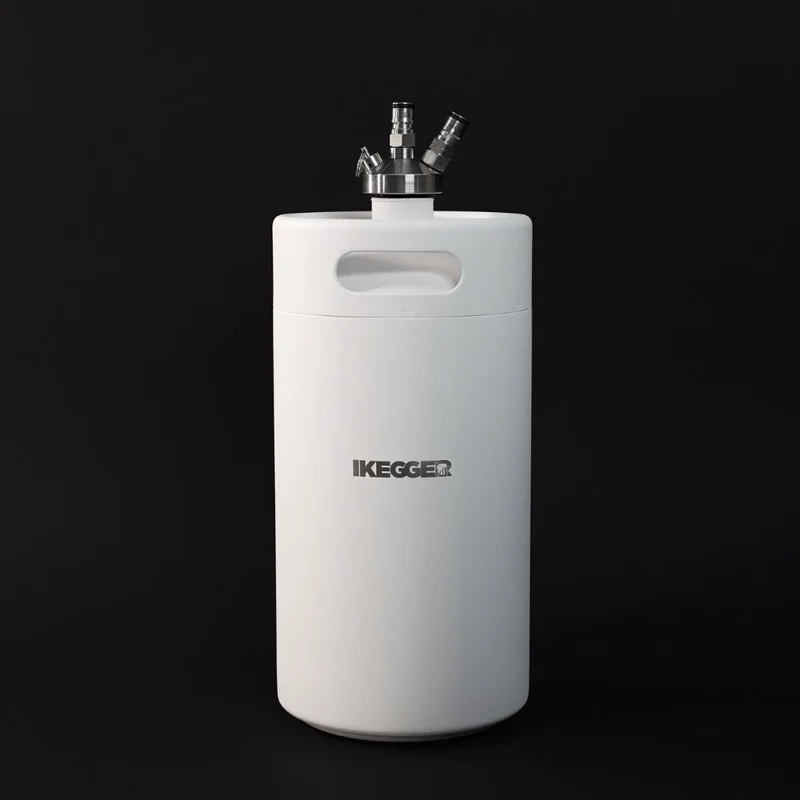 iKegger Insulated Mini Keg | White - 2L & 5L