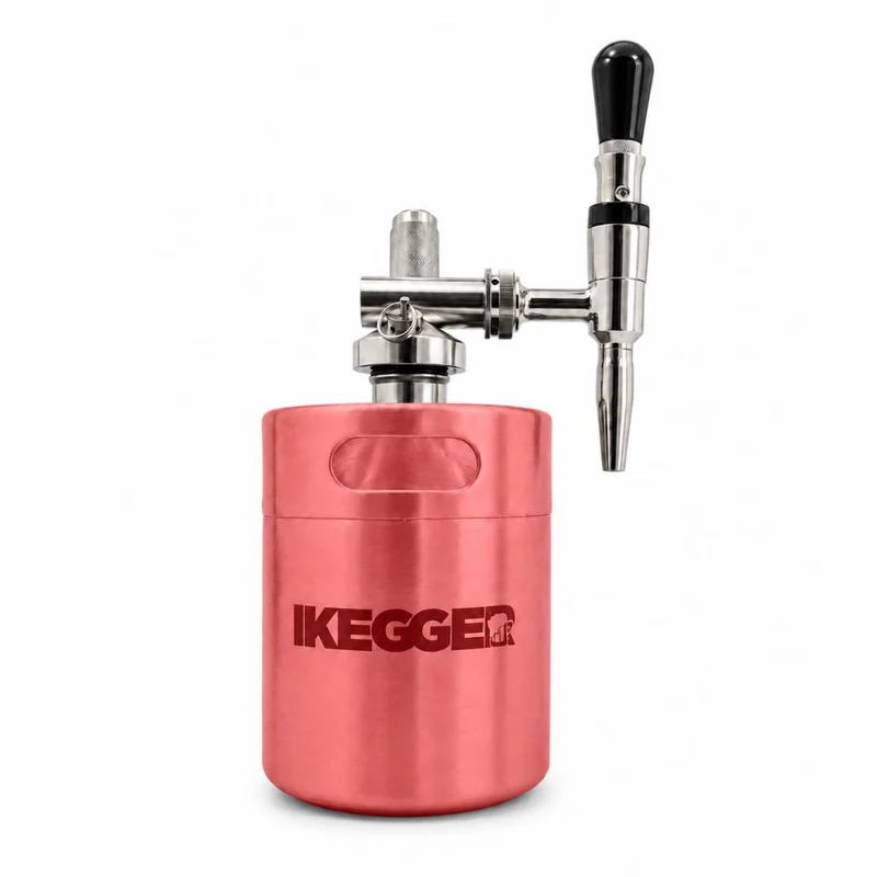 iKegger Nitro Stout Tap System – Mini Keg Tap Head for Stout & Cold Brew
