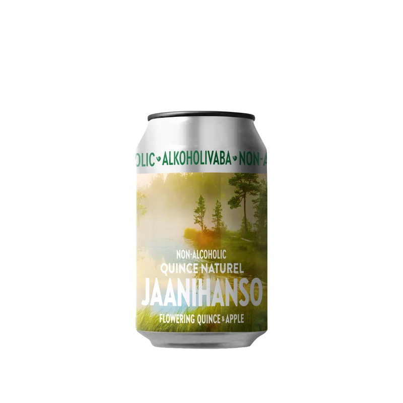 Cidre Coing naturel Jaanihanso sans alcool 0,4%