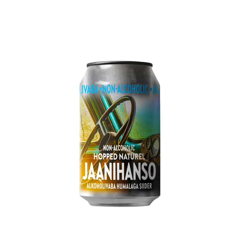 Cidre naturel sec Jaanihanso sans alcool 0,4%