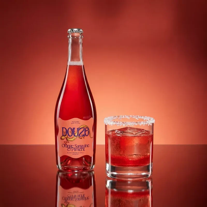 Douze Orange Sanguine & Piment sans alcool & sans sucre ajouté - 75 cl