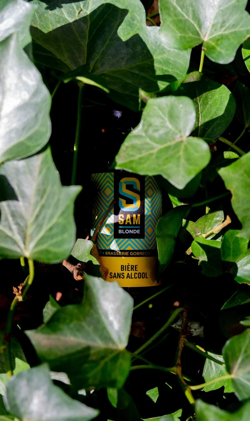 Bière SAM blonde sans alcool 0,5% - bouteille 33 cl