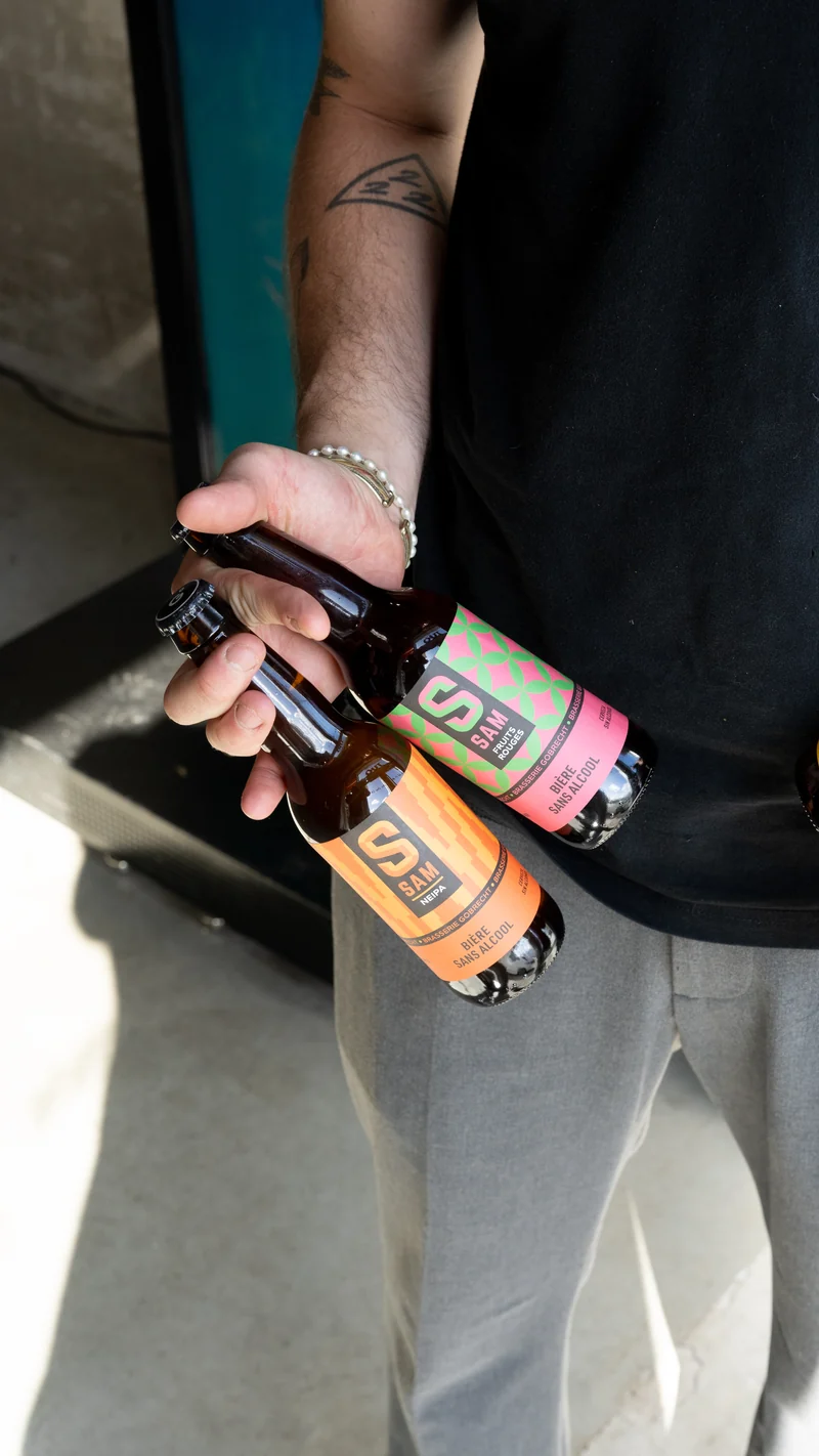 Bière SAM NEIPA sans alcool 0,5% - bouteille 75 cl