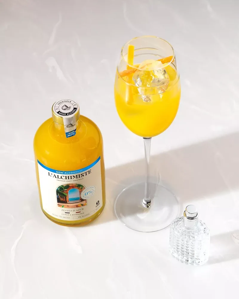 Cocktail Zestes d'Azur 0,0% - L’Alchimiste by Matthias Giroud - 20 cl