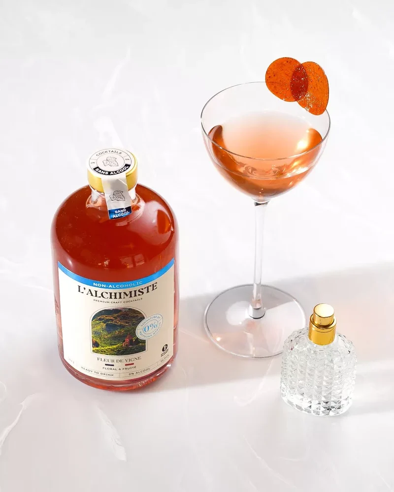 Cocktail Fleur de Sureau, fleur de Vigne 0,0% - L’Alchimiste by Matthias Giroud - 20 cl