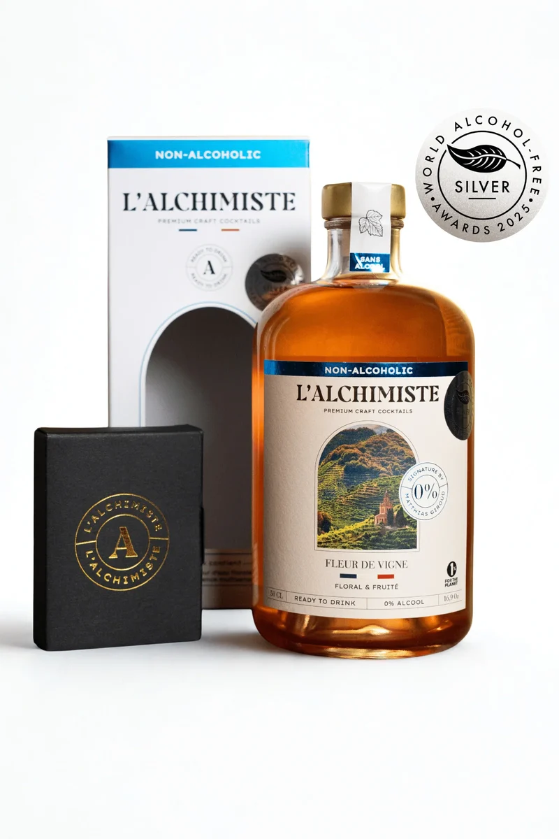 Cocktail Fleur de Sureau, fleur de Vigne 0,0% - L’Alchimiste by Matthias Giroud - 50 cl