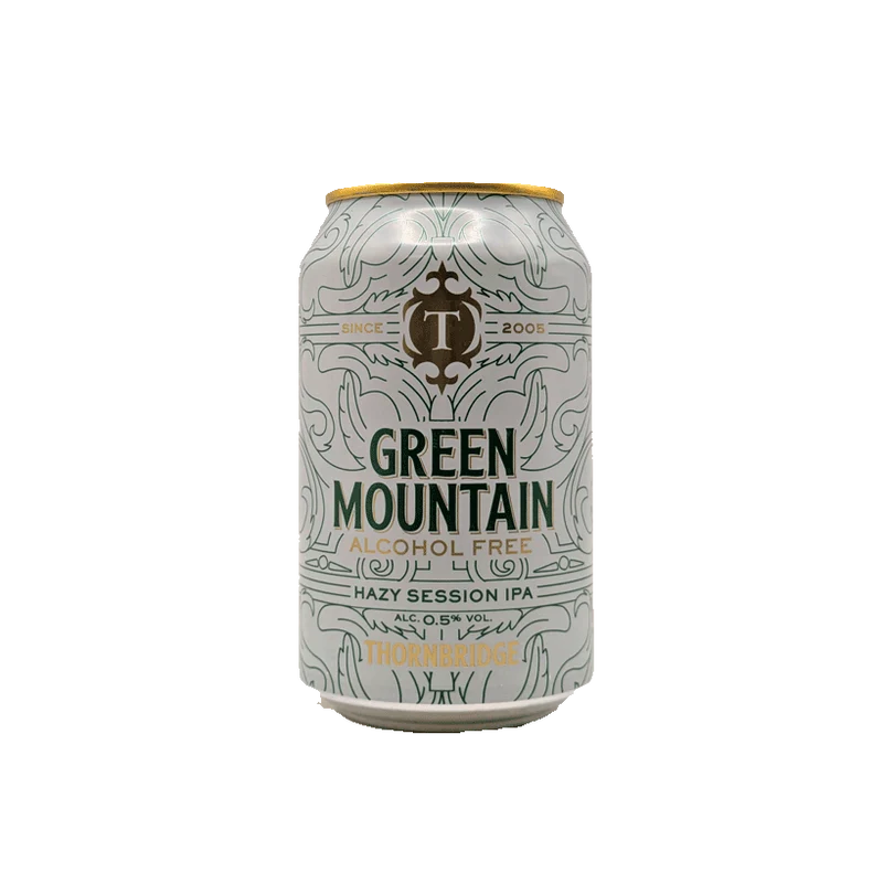 Thornbridge - Green Mountain AF 33cl | Hazy Session IPA sans alcool