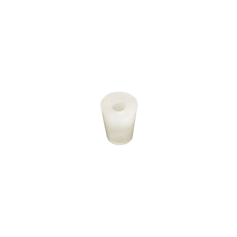 Bouchon en silicone 26/32 mm avec trou 9 mm pour dame jeanne 5 litres