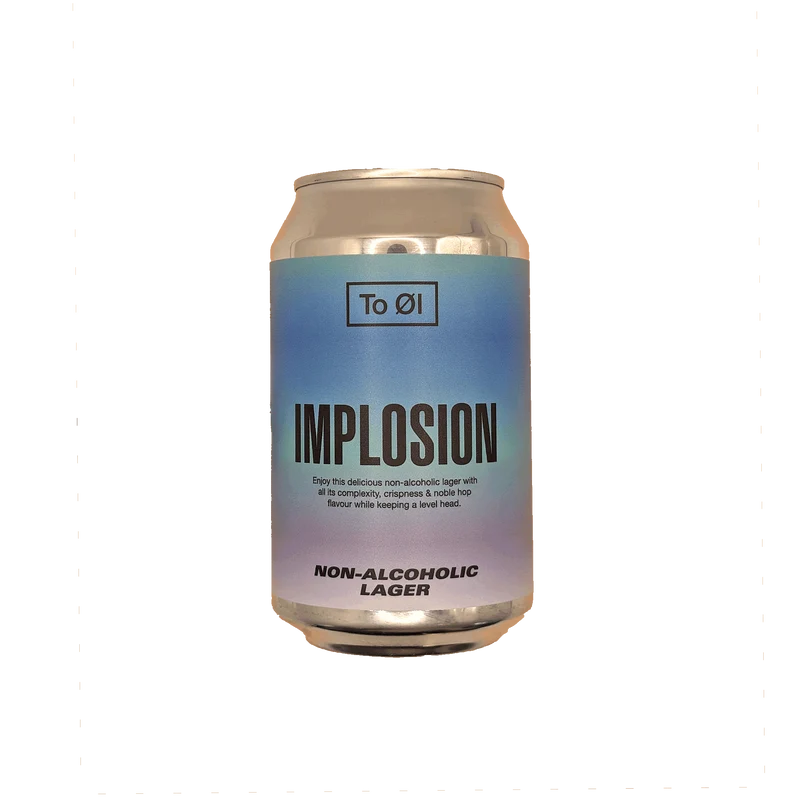 To Øl - Implosion Lager sans alcool - 33cl