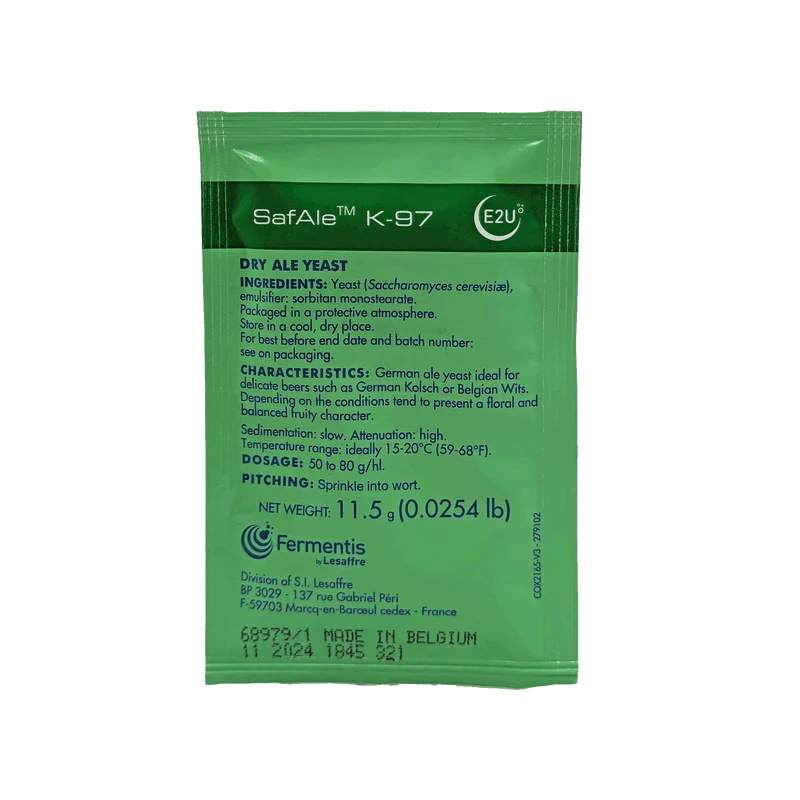 SafAle K-97 Fermentis - 11.5g