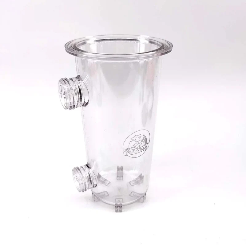 FermZilla - 3 Inch Tri-Conical - 600ml Collection Container with (Tri Clover Clamp, End Cap and Seal)