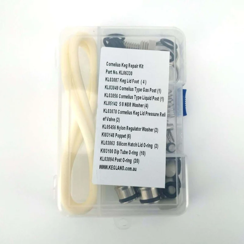 Complete Kegging Companion Seal Kit (Ball Lock Kegs and Other Spare Parts)