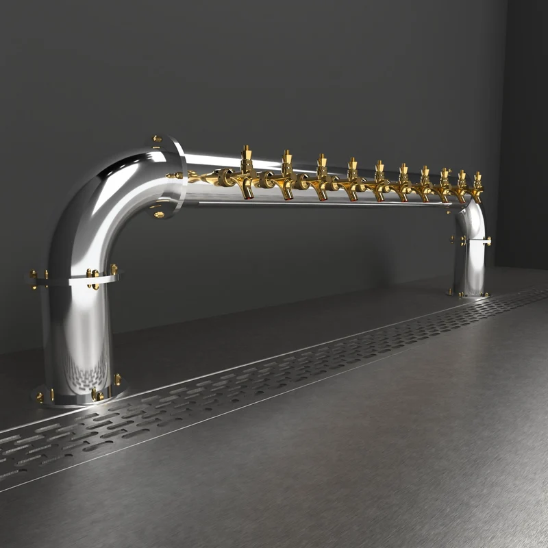 Arcadia Bridge 4in | Polished