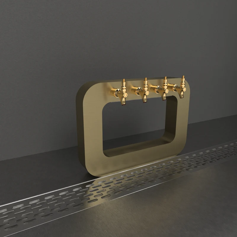 Eclipse Oblong | Gold