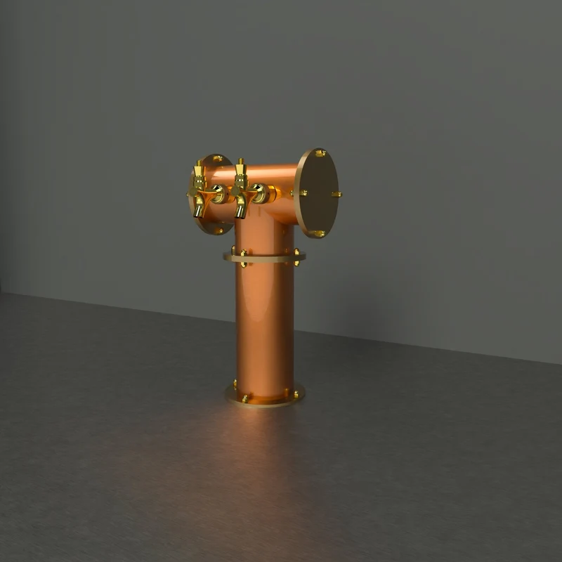 Arcadia Duo Copper 4in | Brushed
