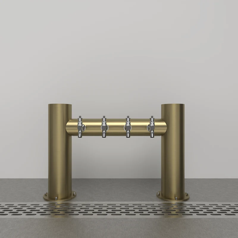 Capitale Bridge 4in | Gold