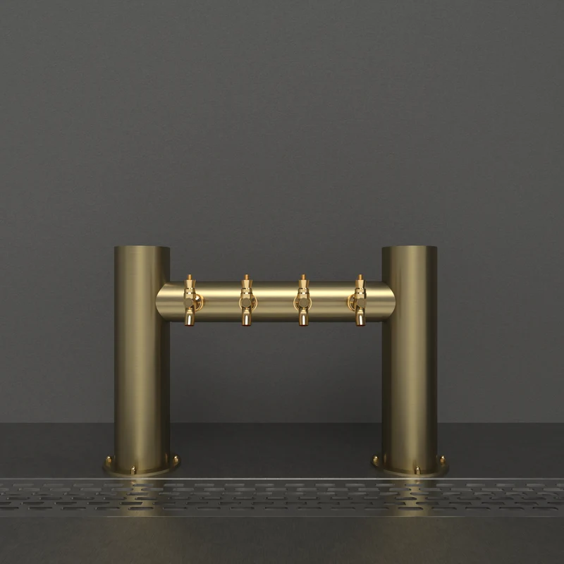 Capitale Bridge 4in | Gold