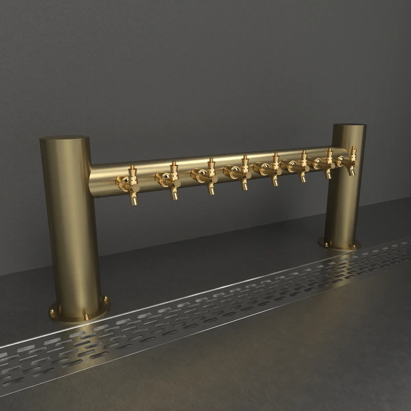 Capitale Bridge 4in | Gold