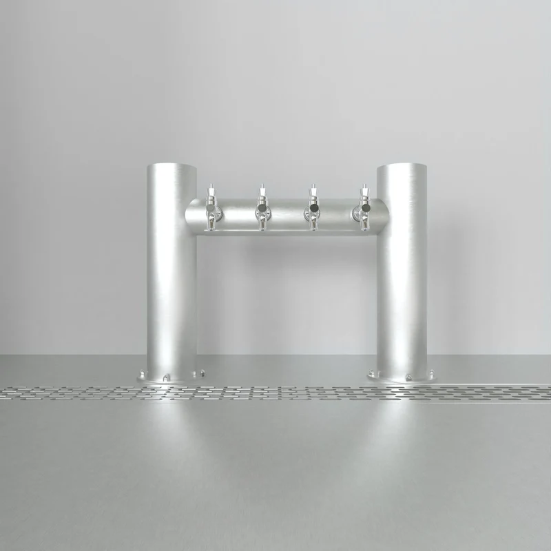 Capitale Bridge 4in | Brushed