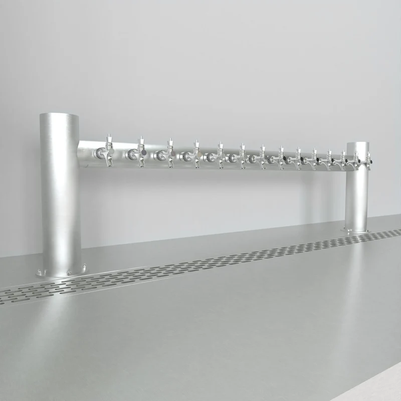 Capitale Bridge 4in | Brushed