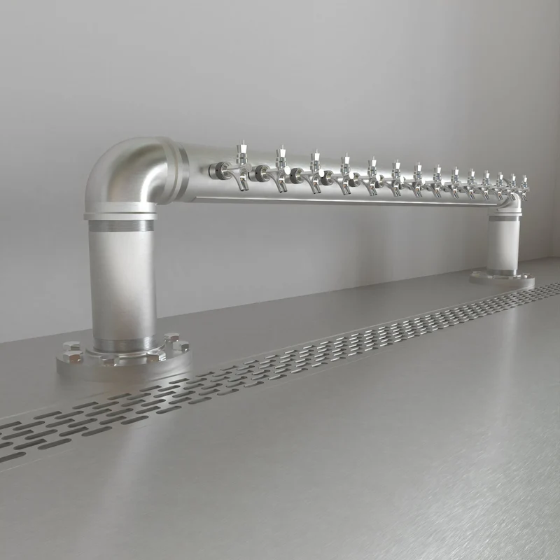 Rough Bridge 4in | Brushed