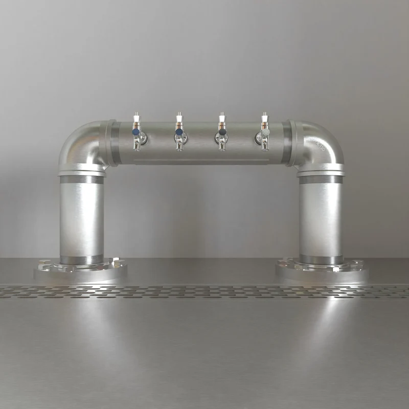 Rough Bridge 4in | Brushed