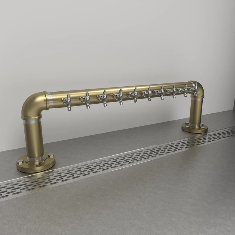 Rough Bridge 3in | Gold