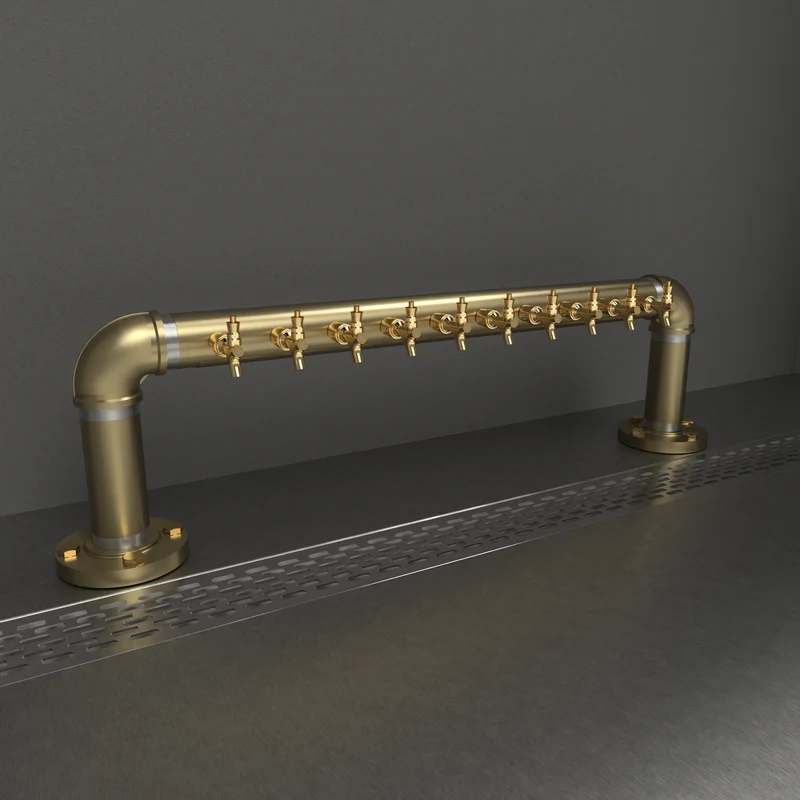 Rough Bridge 3in | Gold