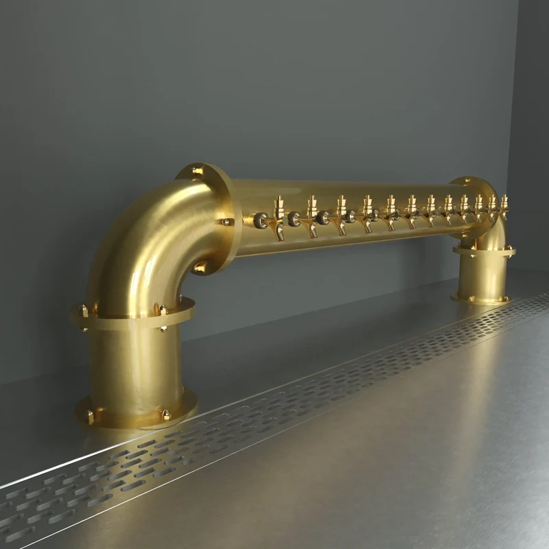 Arcadia Bridge 6in | Gold