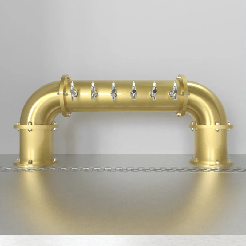 Arcadia Bridge 6in | Gold