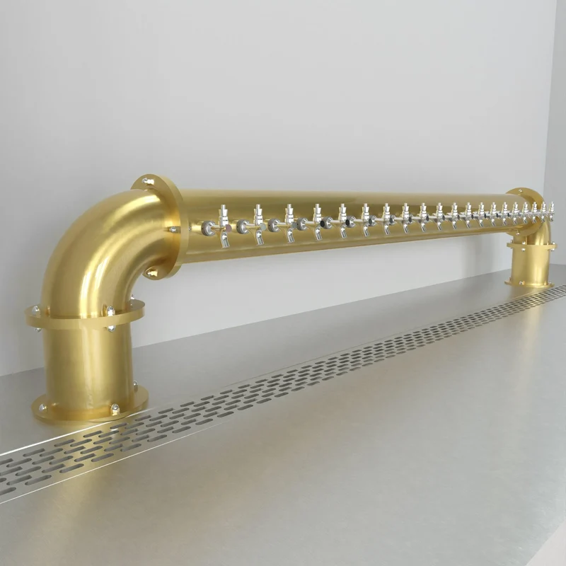 Arcadia Bridge 6in | Gold