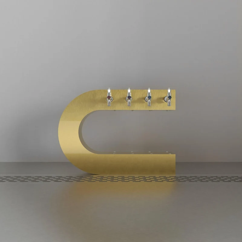 Cee Beer Tower | Gold