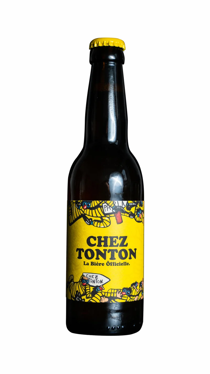 BIÈRE ÔFFICIELLE CHEZ TONTON - ALC: 5,5%