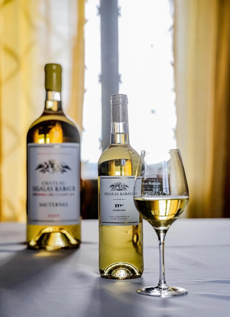 Vin Blanc Liquoreux sans alcool - Sigalas Rabaud x moderato - Edition Limitée 0,0%