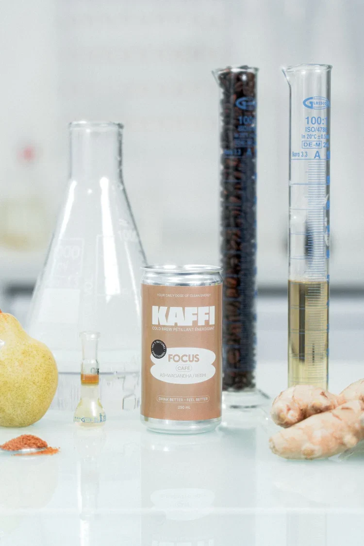 Boisson énergisante FOCUS CAFÉ : Ashwagandha & Reishi - Drink Kaffi